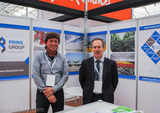 Marcel Schulte of HollandGaas and Arjan van der Klaauw (Prins Group)