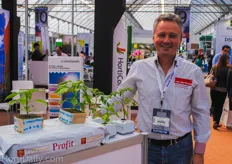 Jan de Smet, Forteco Substrates. 5 years ago, AgriZar became his first customer in Mexico