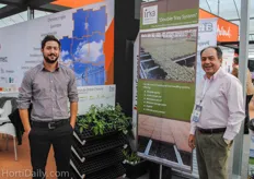 Kostas and Jacob Tsonakis, INA Plastics. The company is specialized in thermoformed pots and horticultural trays
