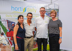 Jacob van den Bosch, Van den Bosch Seeds, and his Mexican agent Eulalio Fonseca visited the exhibition with their family