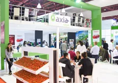The impressive booth from Axia / US AgriSeeds
