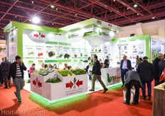 East-West Seed was present at the booth of Lotus Tarim.