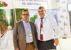 Consultant Mehmet Guven and Omer Saray of Linde.