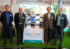 Pieter De Prijcker, Peter Sallaets, Ritvars Vegis and Adrians Pavars: the Belgium and Latvian team of Peltracom