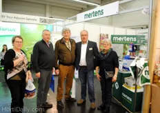 Ton Colbers of Mertens met some old customers