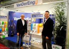 Peter du Crocq and Jeffrey Daalhuizen, VanDerEng. They presented labels with an embossing.