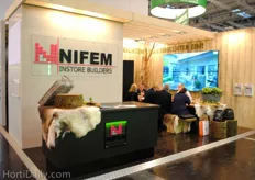 Nifem, as instore builders, of course presented a pretty build up booth