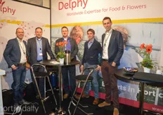 Some advisers of the Delphy team. Jeroen van Buren, Aad v.d. Berg, Martis van Splunter, David v.d. Graaf and Rene Bal.