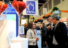 The international Priva-team: Julia Charnaya (China) and Jack Field (UK)