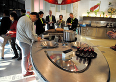 That's what we call a kitchen! The Dutchies might know it from the television channel 24Kitchen, also founded by Rob Baan.