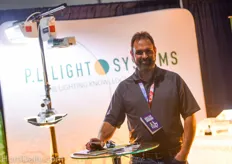 James Grouzos of P.L. Light Systems.