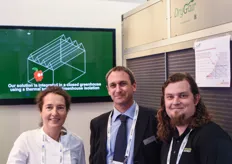 Rona Orlicky and Ziv Shaked of DryGair accompanied by cannabis entrepreneur Shane Hutto of HortiCultural Solutions.