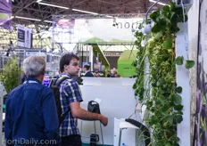 Also the ZipGrow system was on display at the Vertical Farming pavilion.