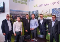 The Macedonian partners of the HortiCentar training centre visiting the KG booth.