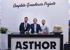 Gustavo Alvarez, Manuel Guerrero and Hector Lafuente of Asthor Greenhouse Projects.