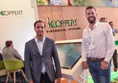 Yassin Lahiani and Timo Spruijt of Koppert Biological Systems.