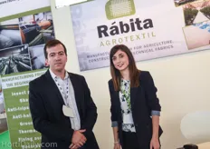 Spanish agrotextile manufacturer Rabita was present with a large booth in hall 10.