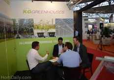 The crew of KG Greenhouses meets a lot of foreign visitors
