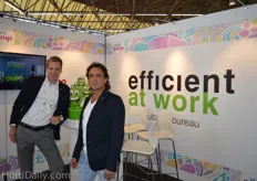Mike van Leent en Jan Krouwer of Efficient at Work