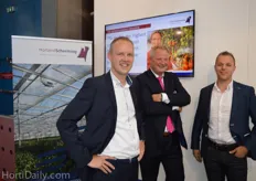 Barry Roessen, Peter Rense and Mark Hoogendoorn of Holland Scherming