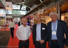 André Koppert (KGP), Arwin van der Wees (SPX Flow Technology) and Theo Kleijwegt (TK-Topboilers)