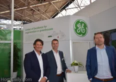 Arjan Pauw, Marco Graaf and Wigand Wildenborg of GE Power & Water
