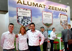 The Alumat Zeeman team: Tim Kreuger, Carolien Hanemaaijer and Marcel Spies