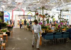 In the Breeders Pavilion, where different breeders of ornamental plants presented themselves.