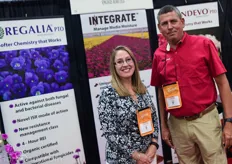 Colleen Tocci and Edward James of Engage Agro USA