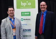 Boomer Cardinale of BASF and Keith Jones of the Biopesticide Industry Alliance.
