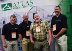 George Nelson of Sweetbay Produce together with the greenhouse contructors of Atlas Manufacturing Inc