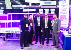 Travis, Jared, Chris, William and Steve of Hort Americas. Many new products have been added to their catalog this year.