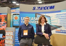 Shaun Taulbee and Sharon Nuss of Starcom.