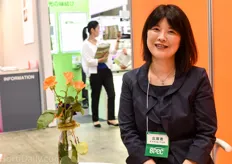 Yuko Saito of the Agricultural Department of the Dutch Embassy in Tokyo.