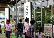 Sedia System greenhouse.