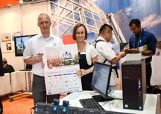 Kenneth Jakobsen and Julia Charnaya of Priva Asia promoting FS Performance.
