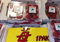 Strawberries are still a true niche in most Asian countries; these cost € 8,80 per package of six! That is €1,45 per strawberry!