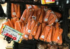 € 1,59 for a bag of carrots.