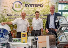 Darren McDonald and Peter Wessel of LS Systems together with Nico van der Houwen of Agrolux.