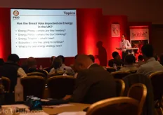 Chris Placket from FEC gave his annual review to show what is happening in the UK energy sector price-wise. As well as this, Placket gave an update on the other chances and opportunities in regards to governmental changes, rebate schemes and subsidies.