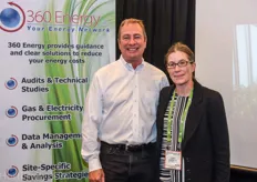David Arkell and Lisa Brodeur of 360 Energy.