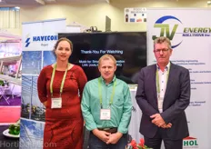 Anneke Scholtes, Henry Friesen and Jan Voshol of JV Energy.