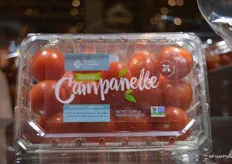 A new product from Double Diamond Farms: Campanelle, organic grape tomatoes.