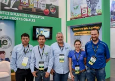 The Prayon team at the booth of distributor Greenhow.
