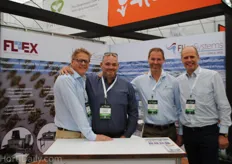 Sjaak Bakker, José Carretero, Ard Flier with Flier and Arno Verboom of Global Green Team.