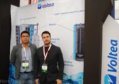 Juan Gerardo Delgadillo Hernández and Hector Nava with Voltea.