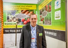 Arie van de Wijgert of Komeco explained that their slow release organic fertilizers are especially exported to countries surrounding Turkey.