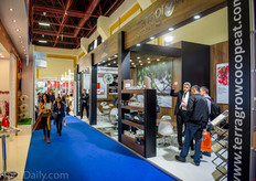 The booth of Terragrow.