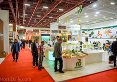 The booth of Rijk Zwaan.