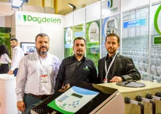 Bahadir Carbas, Huseyin Dagdelen and Serhan Geldi of Dagdelen Greenhouse Technology.